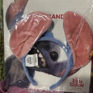 2025 Lilo & Stitch Movie Stitch Ears Headband Brand New in Package Sealed Disney